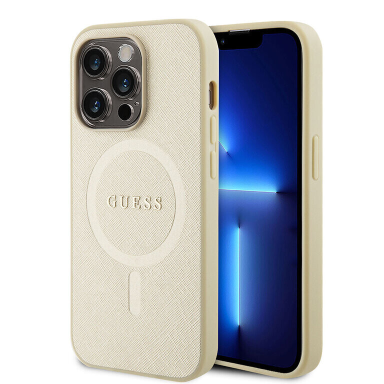 Guess iPhone 14 Pro Hardcase - Saffiano