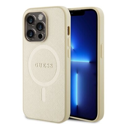 Guess iPhone 14 Pro Hardcase - Saffiano