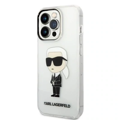 Karl Lagerfeld iPhone 14 Pro Back Cover Gloss | Phonecase.nl
