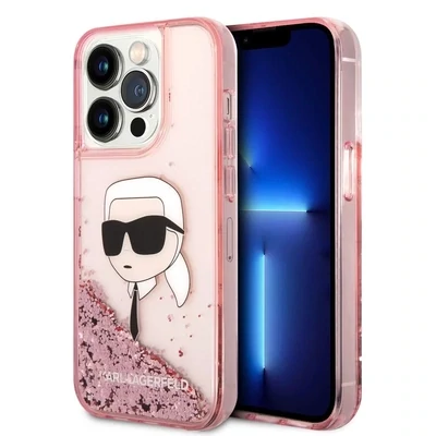 Karl Lagerfeld iPhone 14 Pro Back Cover Case | Phonecase.nl