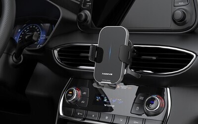 Xssive 15W Wireless Charger Auto Coil Aligning Car Holder XSS-CH100