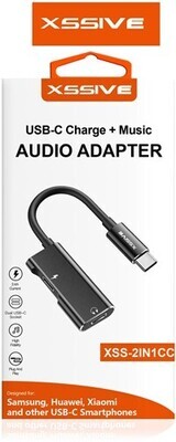 Xssive 2in1 Type-C Adapter XSS-2IN1CC