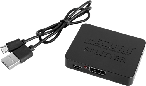 Xssive 4K HDMI Splitter 1x2 XSS-HDMISP1X2