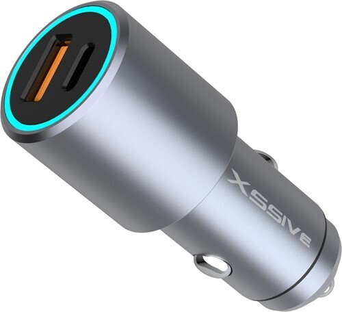 Xssive 53W PD+QC 3.0 Fast Car Charger XSS-CC37 - Black