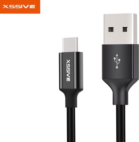Xssive Braided USB Type-C Cable 3m