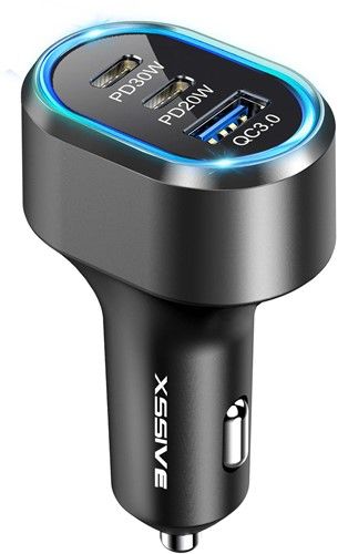 Xssive Fast Car Charger PD50W Ultra XSS-CC34 - Black