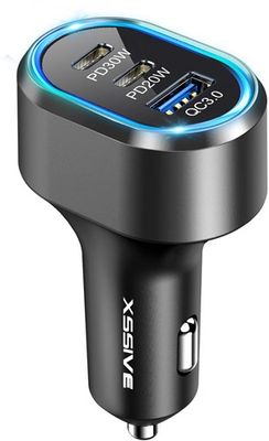 Xssive Fast Car Charger PD50W Ultra XSS-CC34 - Black