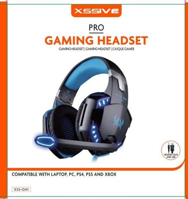 Xssive Gaming Headset PRO XSS-GH1 - Black