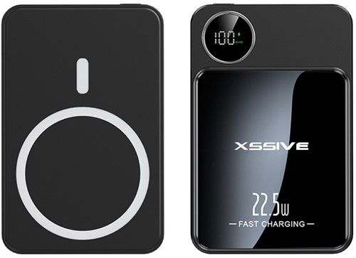 Xssive Magnetic Wireless Powerbank incl. Cable 5000mAh XSS-PB35B