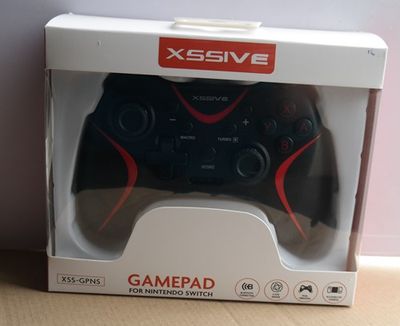 Xssive Nintendo Switch Controller XSS-GPNS - Black