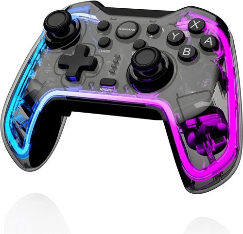 Xssive Nintendo Switch RGB Controller XSS-SWITCH -Smoke