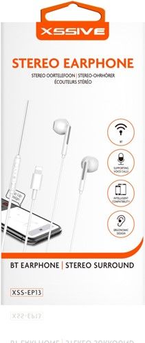 Xssive Stereo Headphones for iPhone XSS-EP13- White