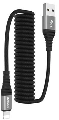 Xssive spring stretchable cable C-C 1.5 m