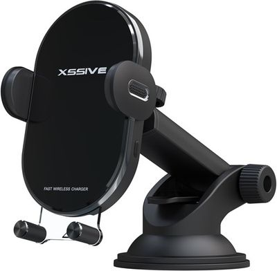 Xssive Wireless Car Holder Set C24W - Black