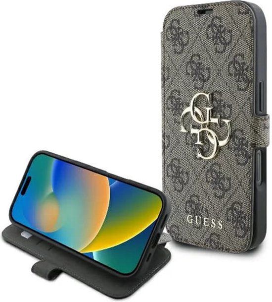 Guess iPhone 16 Pro Max Case | 4G Metal Logo | Phonecase.nl