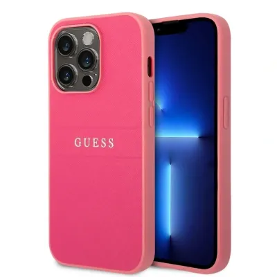 Guess iPhone 14 Pro Hardcase Backcover - Saffiano