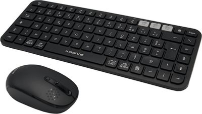 Xssive Bluetooth Wireless Keyboard &amp; Mouse Combo AZERTY - XSS-KMSET3