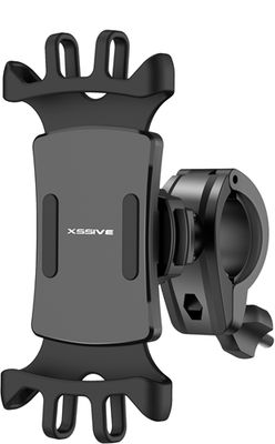Xssive Universal Bicycle Phone Holder for Smartphone - B3 - Black