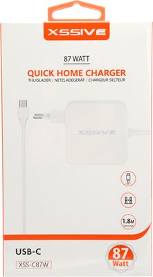 Xssive Quick Home Charger USB-C 87W XSS-C87W