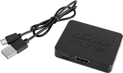 Xssive 4K HDMI Splitter 1x2 XSS-HDMISP1X2