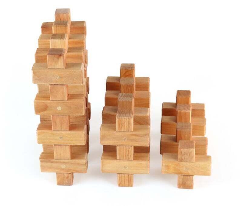 Bauspiel  PLUS Blocs de construction - 12 pièces