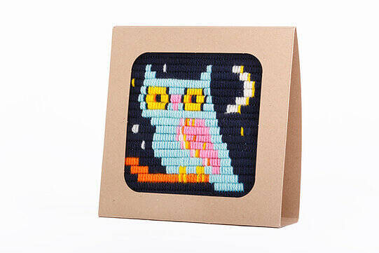 Kit de broderie Hibou Sozo