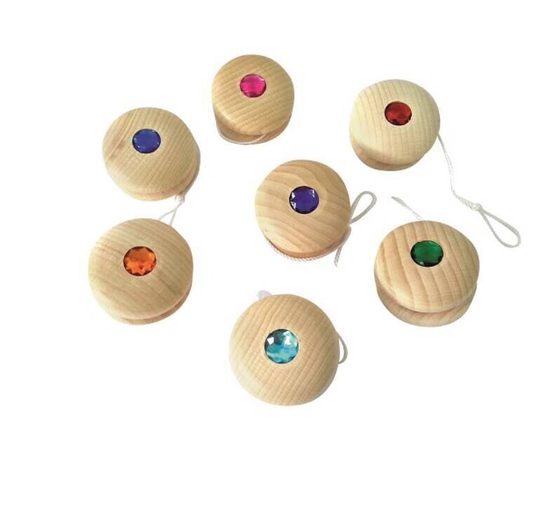 Yo-yo en bois Bauspiel
