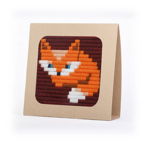 Kit de broderie bébé renard Sozo