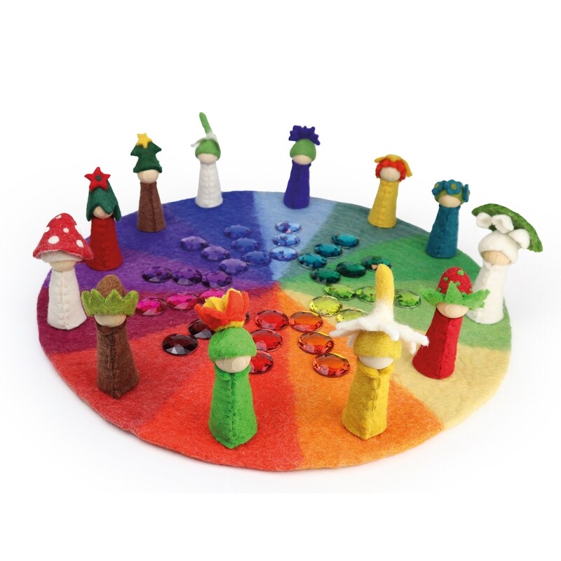 Enfants Fleurs - 4 saisons Bauspiel