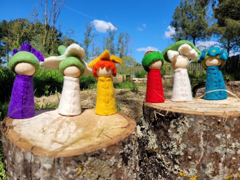 Enfants Fleurs - 4 saisons Bauspiel