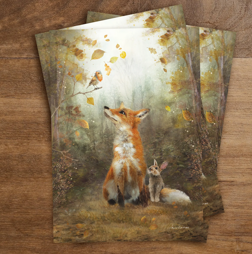 Carte postale Autumn Leaves