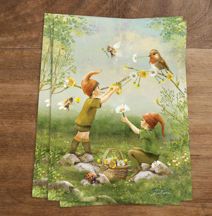 Carte postale Birds &amp; Bees