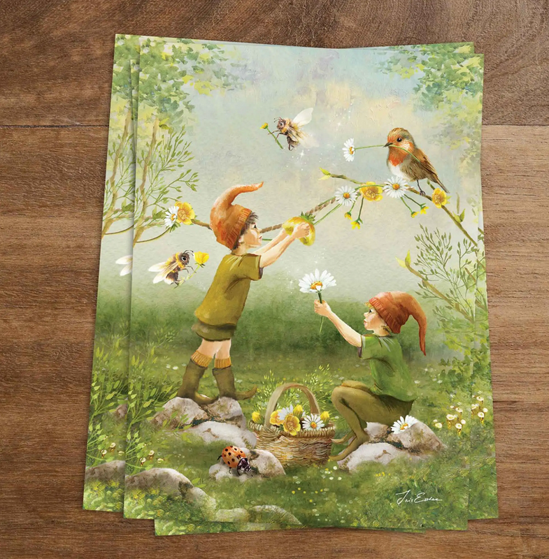 Carte postale Birds &amp; Bees