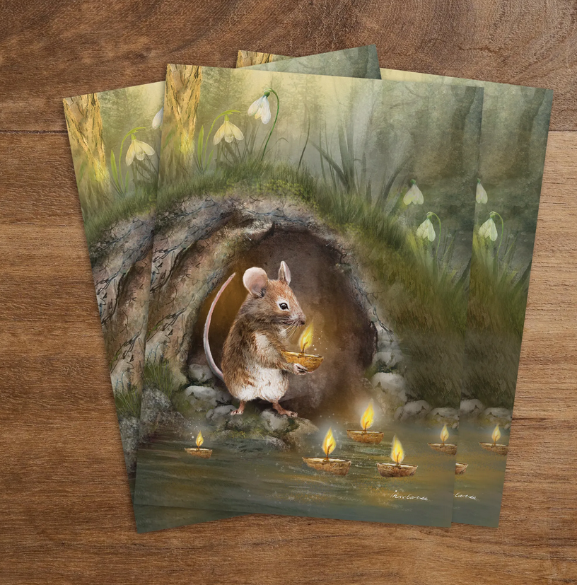 Carte postale Candlemouse