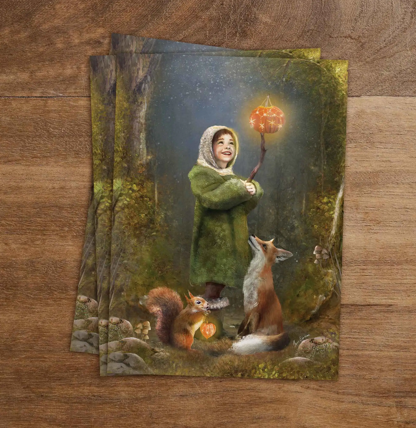 Carte postale Pumpkin Glow