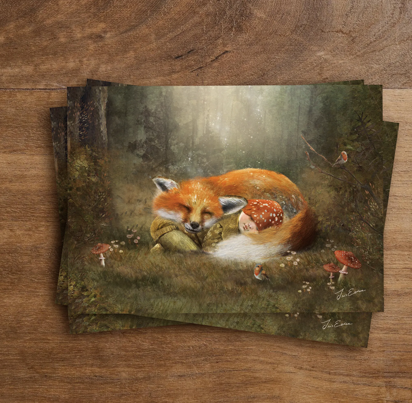 Carte postale Woodland Lullaby