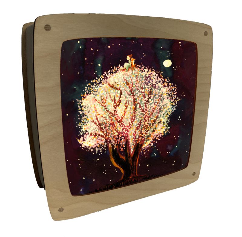Carte à insérer pour la Lampe de saisons - Illustratrice E. Bennink - Magic Tree