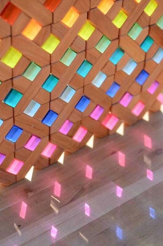 Bauspiel Blocs de construction en X - 16 pièces