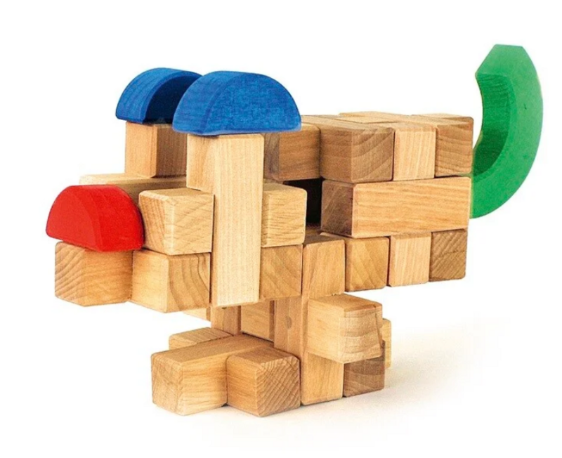 Bauspiel  PLUS Blocs de construction - 12 pièces