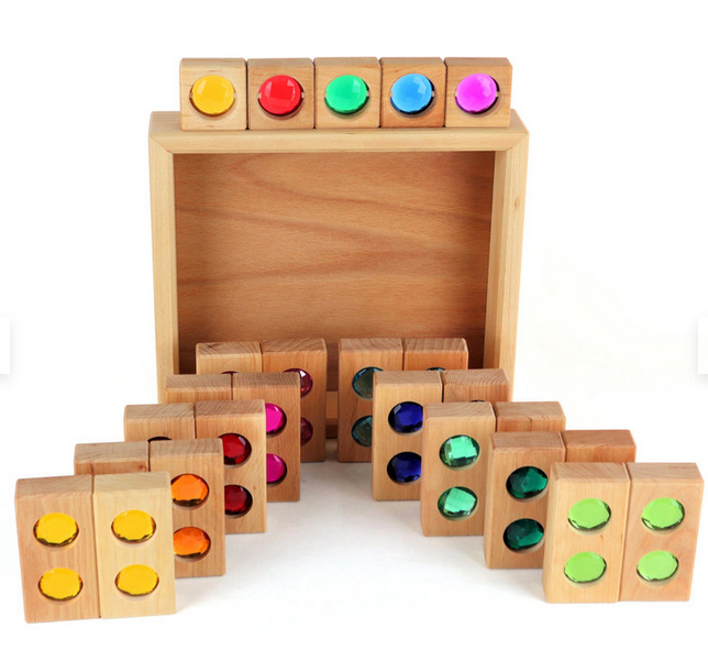 Petite Route des couleurs combi set - 25 Pièces - Bauspiel