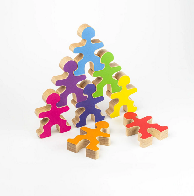 Flockmen Autocollants Couleur - Lot de 16