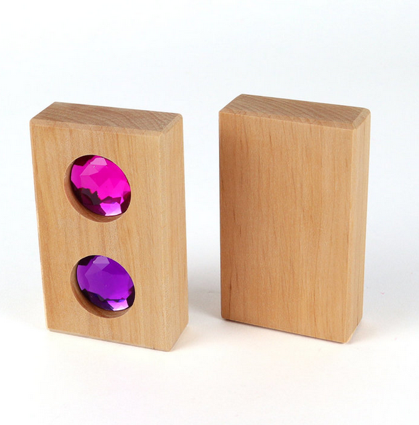 Blocs de construction - Contes de fée nature Pierres brillantes 12 pièces Bauspiel