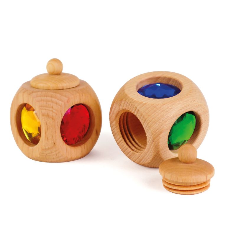 Bauspiel 1 Petit boîte magique à trésors Arc-en-ciel