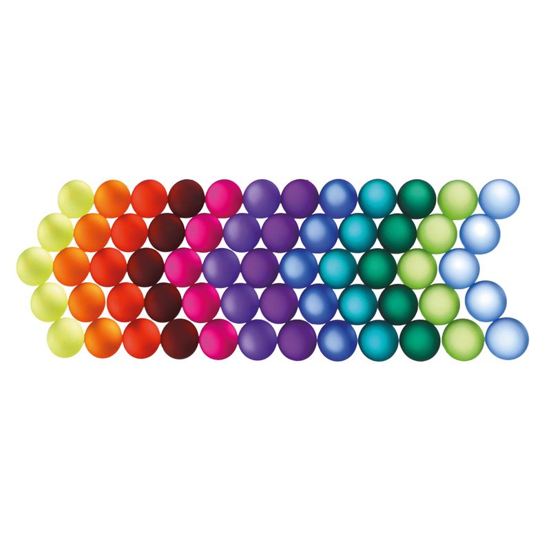 Bauspiel Pierres brillantes mat 60 pièces