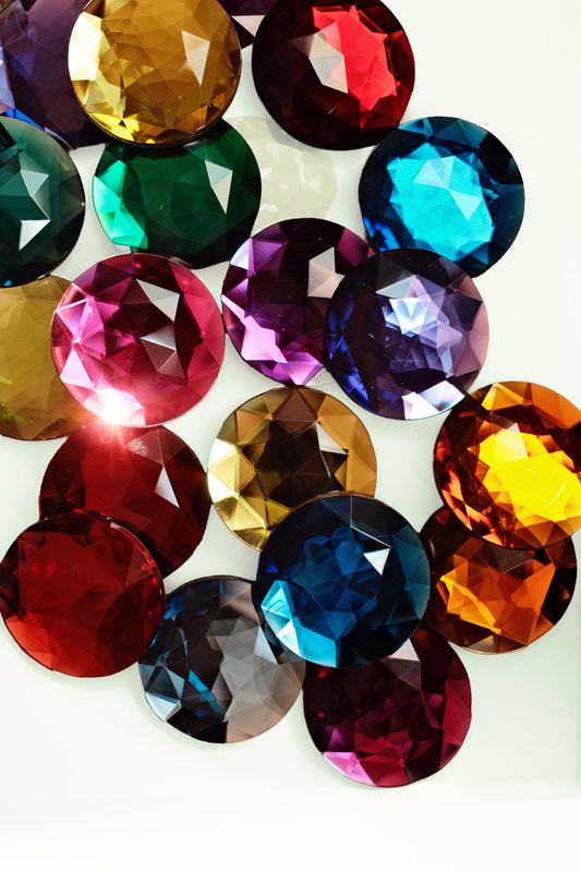 Bauspiel Pierres brillantes Maxi 24 pièces