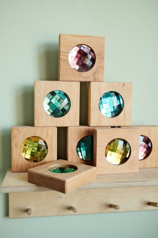 Bauspiel Grands blocs de construction scintillants