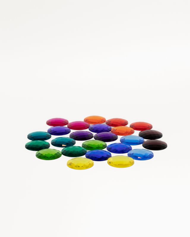 Bauspiel Pierres brillantes Transparantes 24 pièces