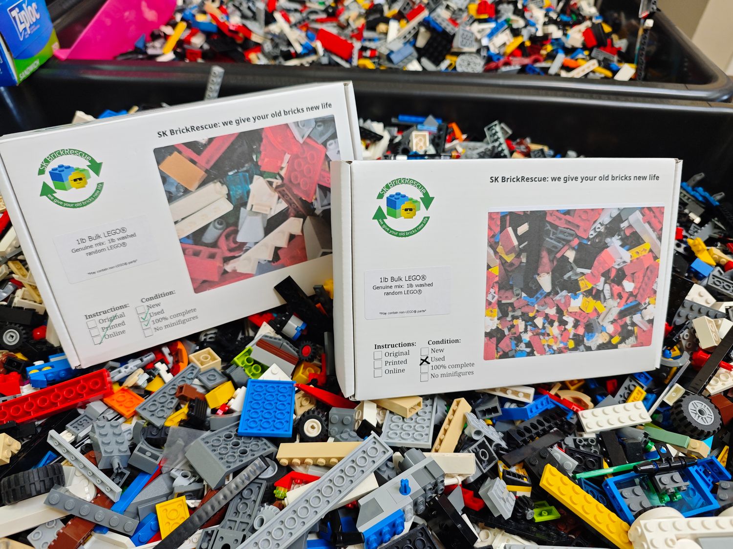 1LB Bulk LEGO® mixed box