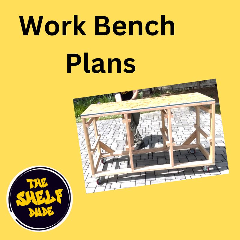 Storage Tote Work Bench Plans