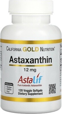California Gold Nutrition. Astaxanthin 120 Caps